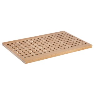 Дървена дъска за рязане на хляб, 52x34хh2cм, правоъгълна, кафява, стакабъл, BROTSTATION – APS