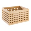 Дървена кутия, 34x26хh20cм, правоъгълна, кафява, стакабъл, BROTSTATION – APS