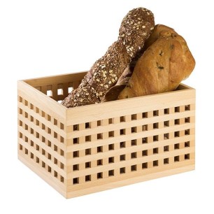 Дървена кутия, 34x26хh20cм, правоъгълна, кафява, стакабъл, BROTSTATION – APS
