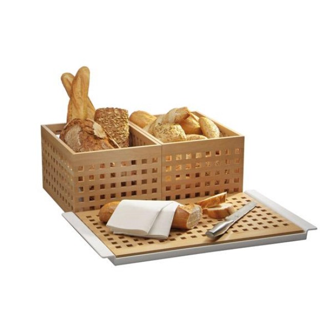 Дървена кутия, 34x26хh20cм, правоъгълна, кафява, стакабъл, BROTSTATION – APS