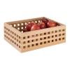 Дървена кутия, 34x26хh12,5cм, правоъгълна, кафява, стакабъл, BROTSTATION – APS.