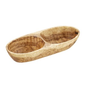 Дървена двусекционна купа, 26,5x11,5xh5см, 600мл, „OLIVE“ – APS