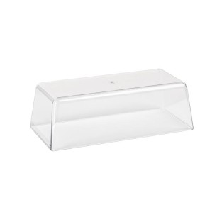 Полистиренов капак за поднос, 29x13,5хh10см, правоъгълен, прозрачен,– APS