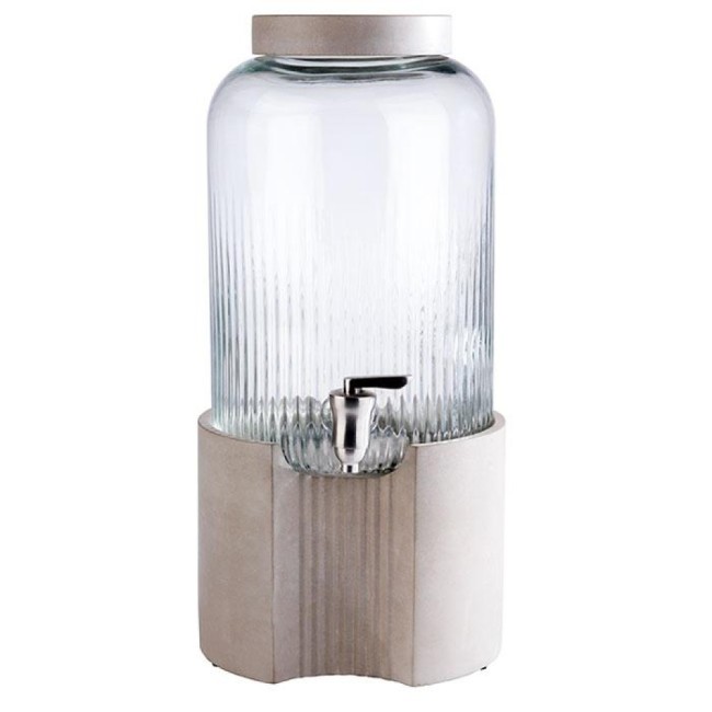 Капак за диспенсър за напитки, бетон, ф14см, h2.5см, ELEMENT – APS