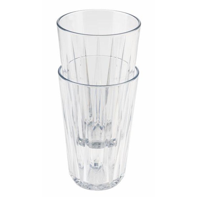 Чаша, тритан, ф8см, h12,5см, 300мл, прозрачна, стакабъл, „CRYSTAL“ - APS