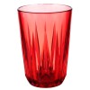 Чаша, тритан, ф7см, h9,5см, 150мл, червена, стакабъл, CRYSTAL - APS