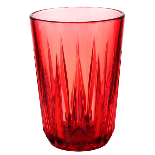 Чаша, тритан, ф7см, h9,5см, 150мл, червена, стакабъл, CRYSTAL - APS