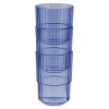 Чаша за напитки, тритан, ф8,5см, h12см, 400мл, синя, стакабъл, „LINEA“ - APS