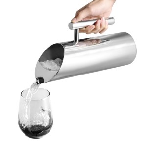 Иноксова кана за вода, кръгла, 18/8, ф9см, h27,5см, 1,2л – APS