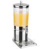 Контейнер с иноксово кранче, SAN/инокс, ф20см, h27,5см, 6л, TOP FRESH - APS
