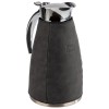 Предпазен калъв за термокана, еко кожа, 20x20xh1см, черен, „BLACK COFFEE“ – APS