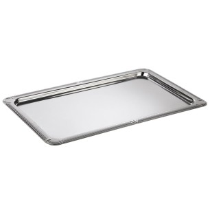 Иноксово плато GN 1/1 53х32,5см с декорация PROFI LINE - APS