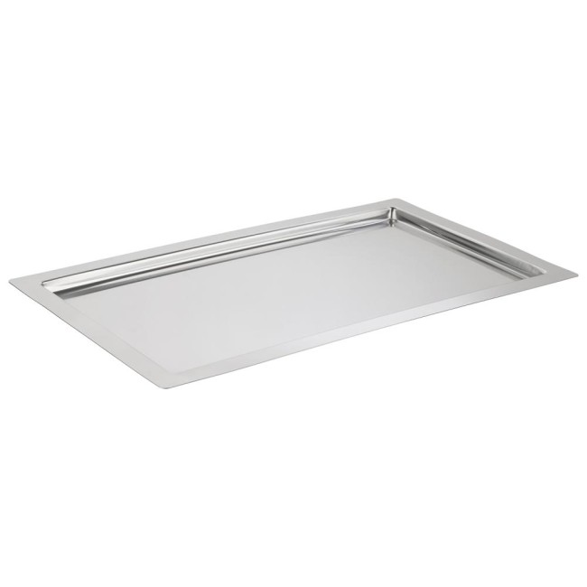 Иноксово плато, GN 1/1, 53х32,5xh2см, стакабъл, FRAMES – APS