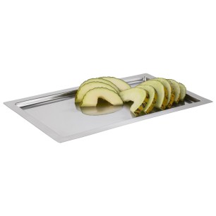 Иноксово плато, GN 1/1, 53х32,5xh2см, стакабъл, FRAMES – APS