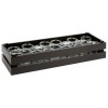 Дървена касетка, правоъгълна, GN 2/4, 55,5x18,5xh10,5см, черна, стакабъл, SUPERBOX – APS
