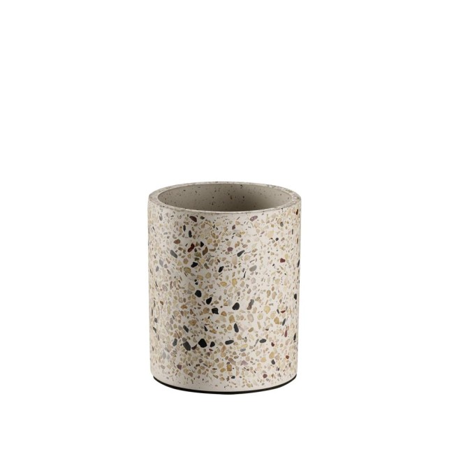 Поставка за прибори, бетон, кръгла, ф11см, h13,5см, TERRAZZO – APS