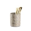Поставка за прибори, бетон, кръгла, ф11см, h13,5см, TERRAZZO – APS