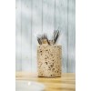 Поставка за прибори, бетон, кръгла, ф11см, h13,5см, TERRAZZO – APS