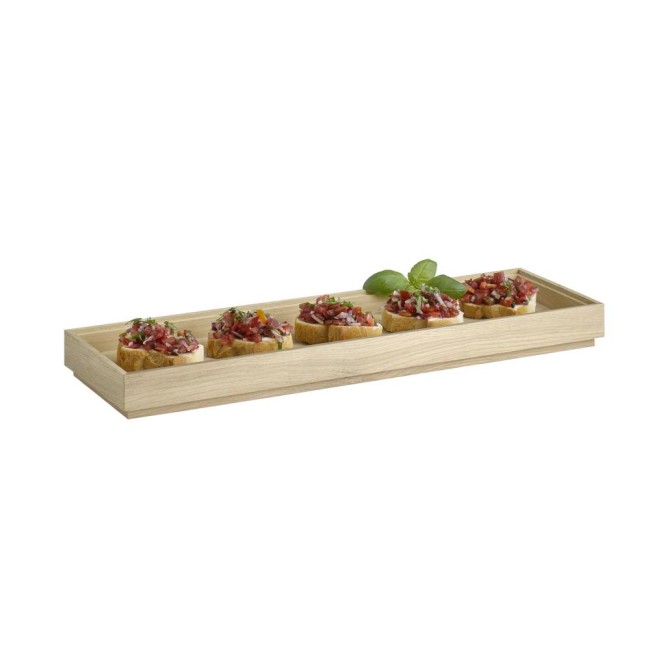 Дървена кутия, правоъгълна, GN 2/4, 53x16,2xh4,5см, стакабъл, VALO – APS