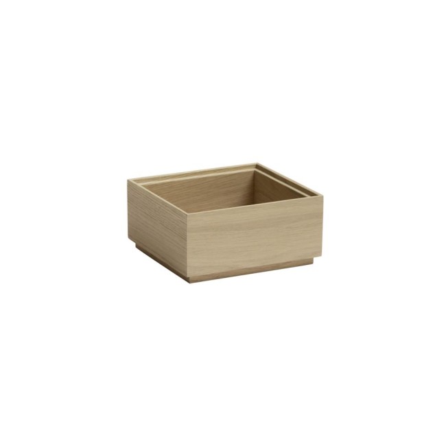 Дървена кутия, правоъгълна, GN 1/6, 17,6x16,2xh8,5см, стакабъл, VALO – APS