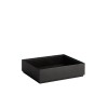 Дървена кутия, правоъгълна, GN 1/2, 32,5x26,5xh8,5см, черна, стакабъл, VALO – APS