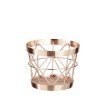 Иноксова купа / стойка за бюфет, ф10,5/8см, h8см, copper, „APS PLUS“ – APS