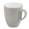 Порцеланова чаша MUG, ф8,5см, h10см, 330мл, сива, стакабъл, SNUG – APS