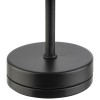 Лампа за маса, настолна, метал, IPS4, кръгла, ф8см, h20см, черна, MERLE MICRO – APS