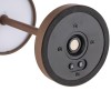 Лампа за маса, настолна, метал, IPS4, кръгла, ф8см, h20см, кафява, MERLE MICRO – APS