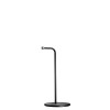 Метална стойка за LED осветителна глава за бюфет, 3 елемента, ф14см, h31/51см, черна, VALUMO – APS