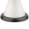 Лампа за маса, настолна, метална, IPS4, кръгла, ф13см, h11,5см, бяла, CONE MINI – APS