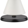 Лампа за маса, настолна, метална, IPS4, кръгла, ф13см, h11,5см, бяла, CONE MINI – APS