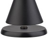 Лампа за маса, настолна, метална, IPS4, кръгла, ф13см, h11,5см, черна, CONE MINI – APS