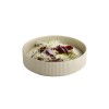 Порцеланова чиния, кръгла, дълбока, ф23см, h6см, 1,3л, бежова, стакабъл, THE GRID – APS