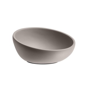 Купа скосена, бетон, ф22см, h6/10,5см, 1,1л, стакабъл, ELEMENT– APS