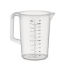 Полипропиленова мерителна кана, ф15см, h20,5см, 2л, стакабъл, PRO - APS