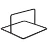 Метална стойка за бюфет, 12x12xh7см, черна, стакабъл, „SQUARE“ – APS