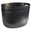 Алуминиева шампаниера с 2 дръжки, 30x23,5xh23см, 7л, черна, стакабъл, XL – APS