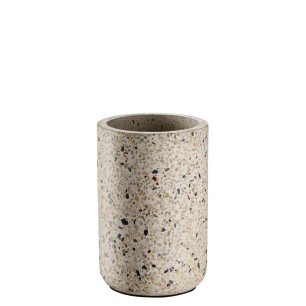 Охладител за бутилка, бетон, кръгъл, ф12,5/10см, h19см, TERRAZZO – APS