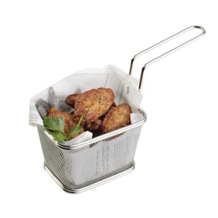 Иноксова кошничка за сервиране 13х10,5см SNACKHOLDER - APS
