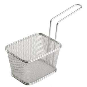 Иноксова кошничка за сервиране 13х10,5см SNACKHOLDER - APS