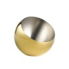 Иноксова купа, 18/8, кръгла, скосена, ф16см, h15см, 800мл, златиста, „SPHERE“ – APS