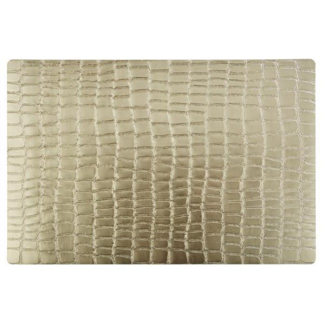 Подложка 45х33см злато PVC CROCO - APS