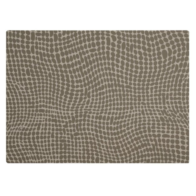 Силиконова подхожка за хранене, правоъгълна, 45x33см, светло кафяво, VELMA – APS