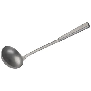 Иноксов черпак с ергономична дръжка, 18/0, ф7см, 23см, 60мл, vintage, SOLID – APS