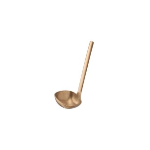 Комплект от 4 инокови черпака за сервиране, 18/8, 20мл, 4,5x4,5xh12,5см, vintage copper, РVD, BULQ – APS