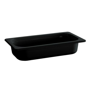 Гастронорм, PET, GN 1/3, 32,5x17,6xh6,5см, 2л, черен, стакабъл, FRIENDLY – APS