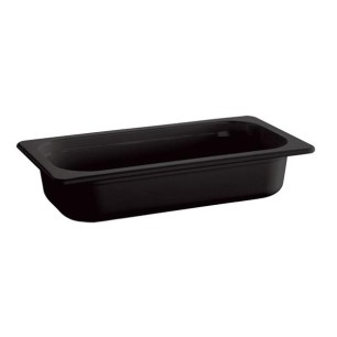 Гастронорм, PET, GN 1/3, 32,5x17,6xh10см, 2,7л, черен, стакабъл, FRIENDLY – APS