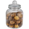 Стъклен буркан с капак с уплътнение, ф17,5см, h27см, 3,7л, COOKIEGO – APS