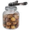 Стъклен буркан с капак с уплътнение, ф17,5см, h27см, 3,7л, COOKIEGO – APS